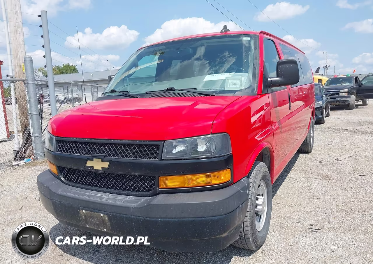 2021 Chevrolet Express Passenger Rwd 3500 Extended Wheelbase Ls VIN:1GAZGNFP5M1152417 - 6