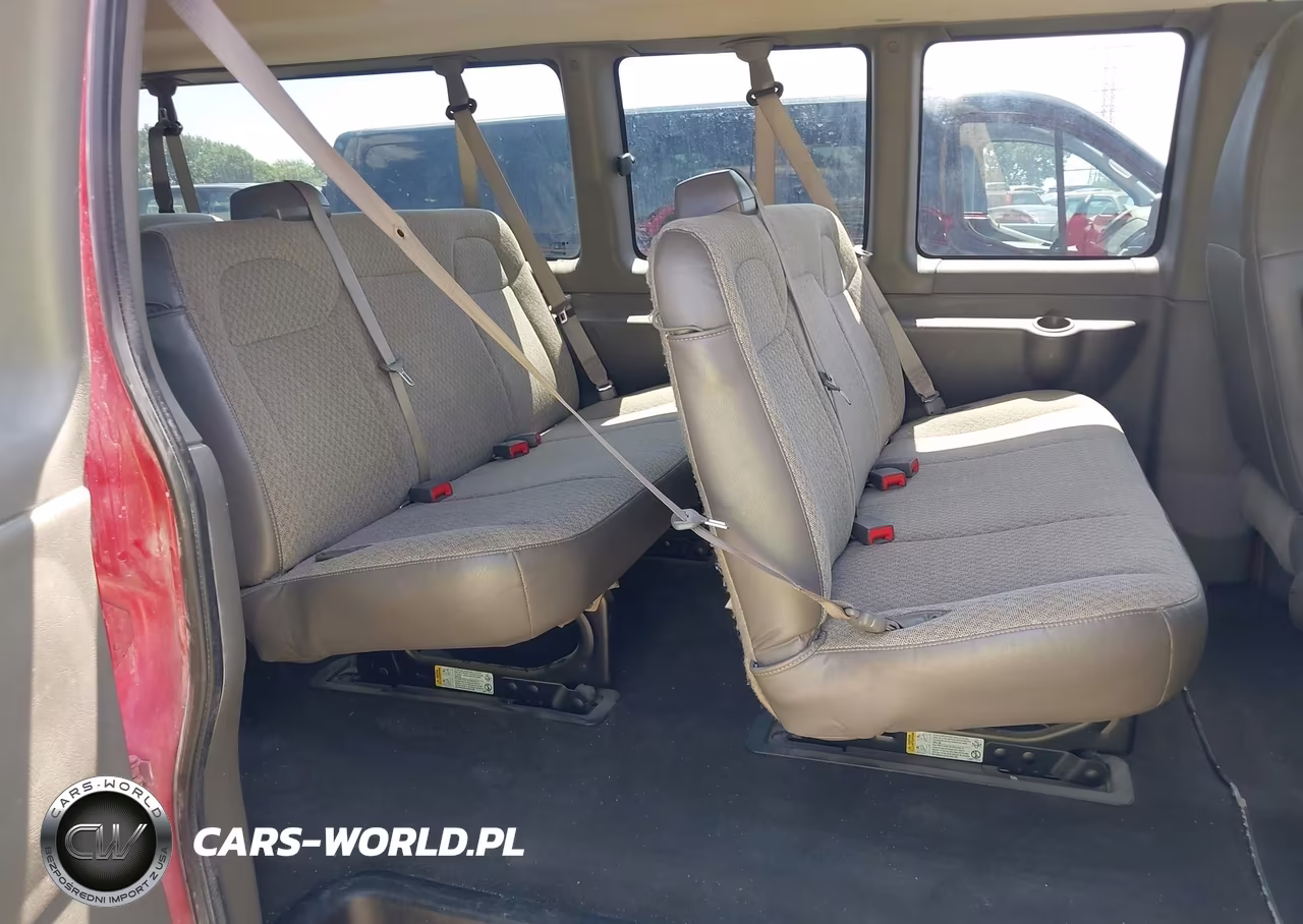 2021 Chevrolet Express Passenger Rwd 3500 Extended Wheelbase Ls VIN:1GAZGNFP5M1152417 - 8