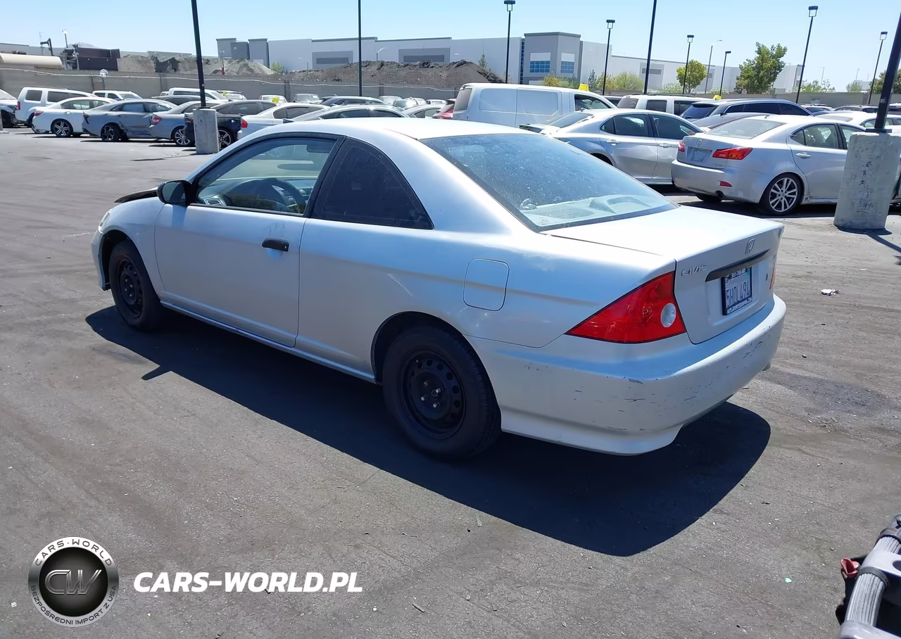 2004 Honda Civic Vp VIN:1HGEM22104L054075 - 3