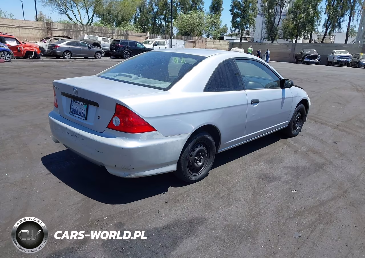 2004 Honda Civic Vp VIN:1HGEM22104L054075 - 4