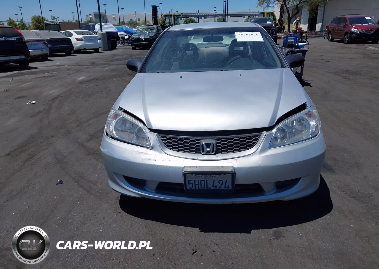 2004 Honda Civic Vp VIN:1HGEM22104L054075 - 6