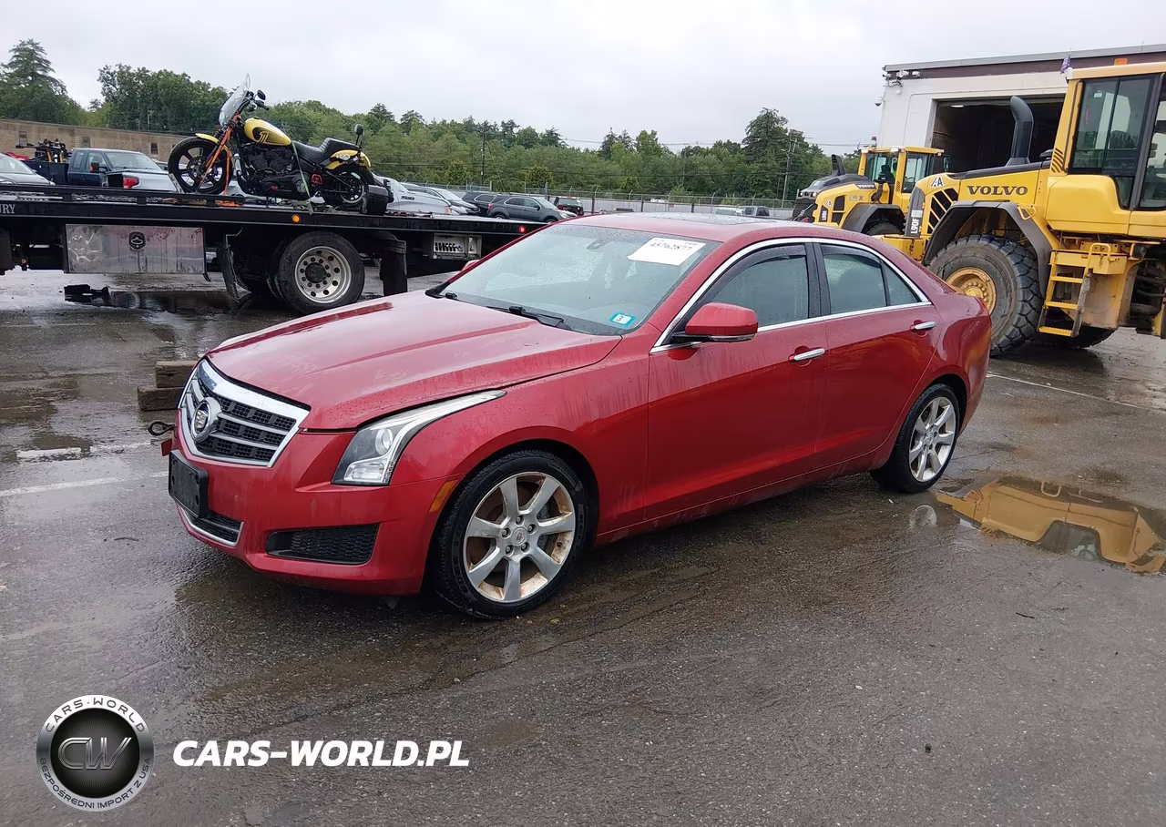 2014 Cadillac Ats Luxury VIN:1G6AB5RA3E0100675 - 2