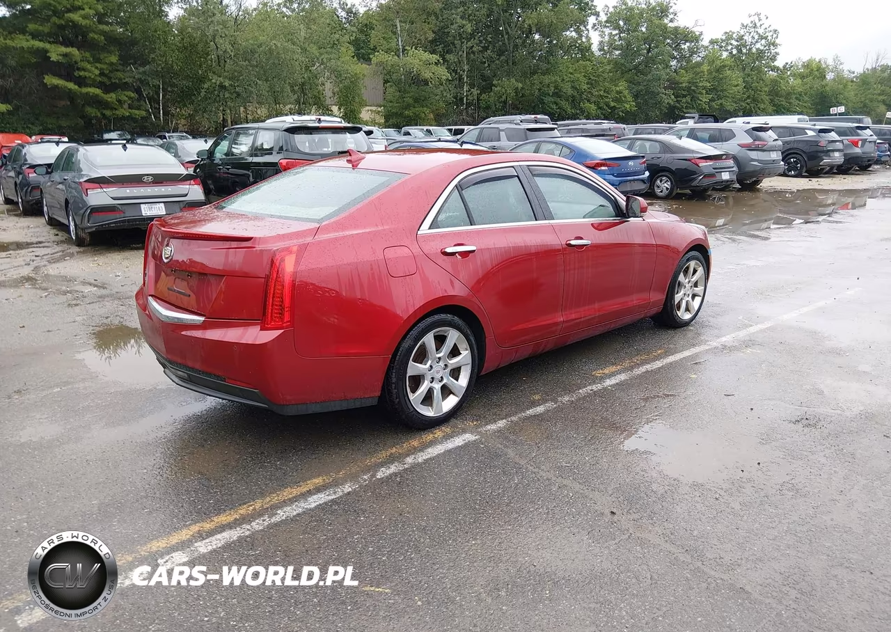 2014 Cadillac Ats Luxury VIN:1G6AB5RA3E0100675 - 4