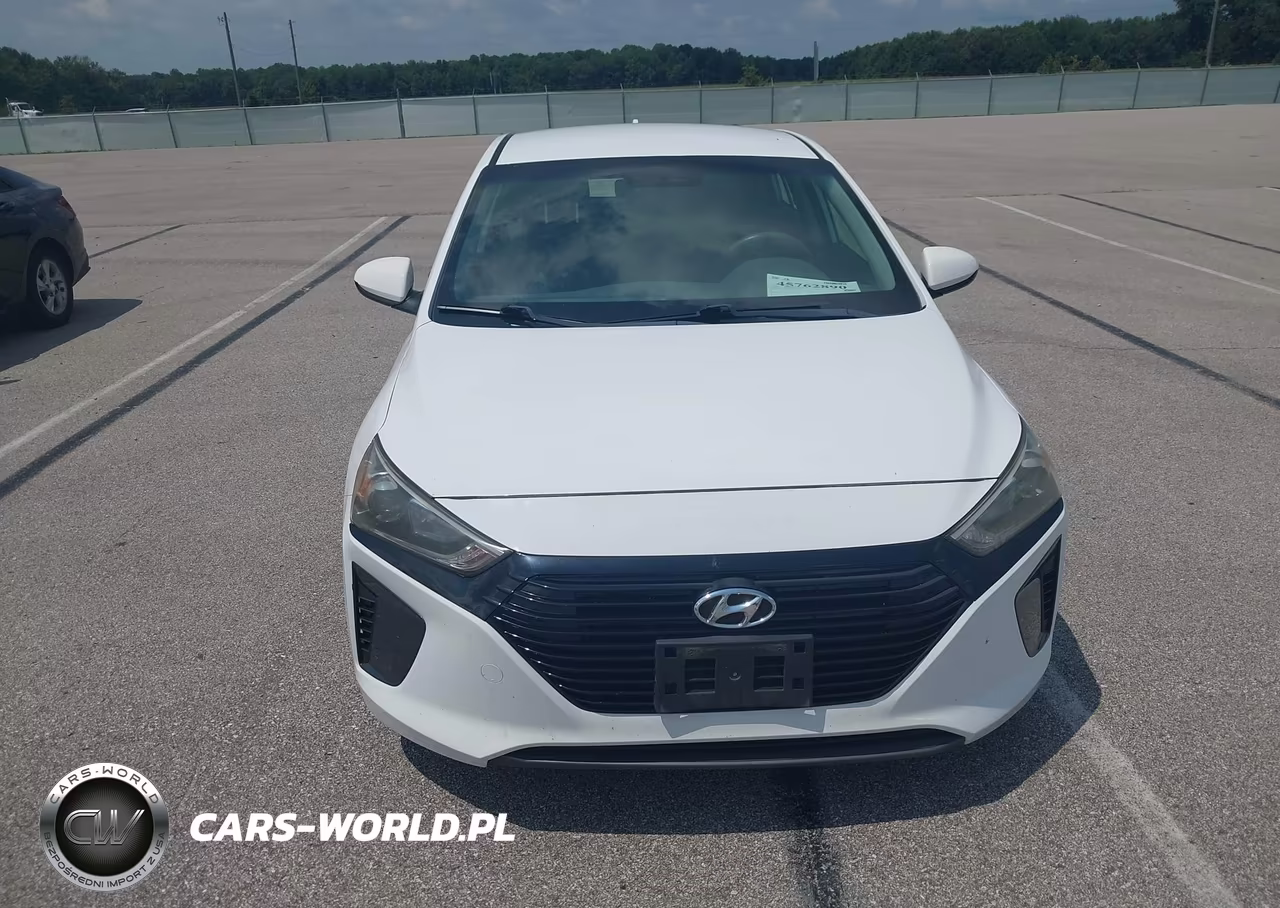 2018 Hyundai Ioniq Hybrid Blue VIN:KMHC65LC7JU076318 - 12