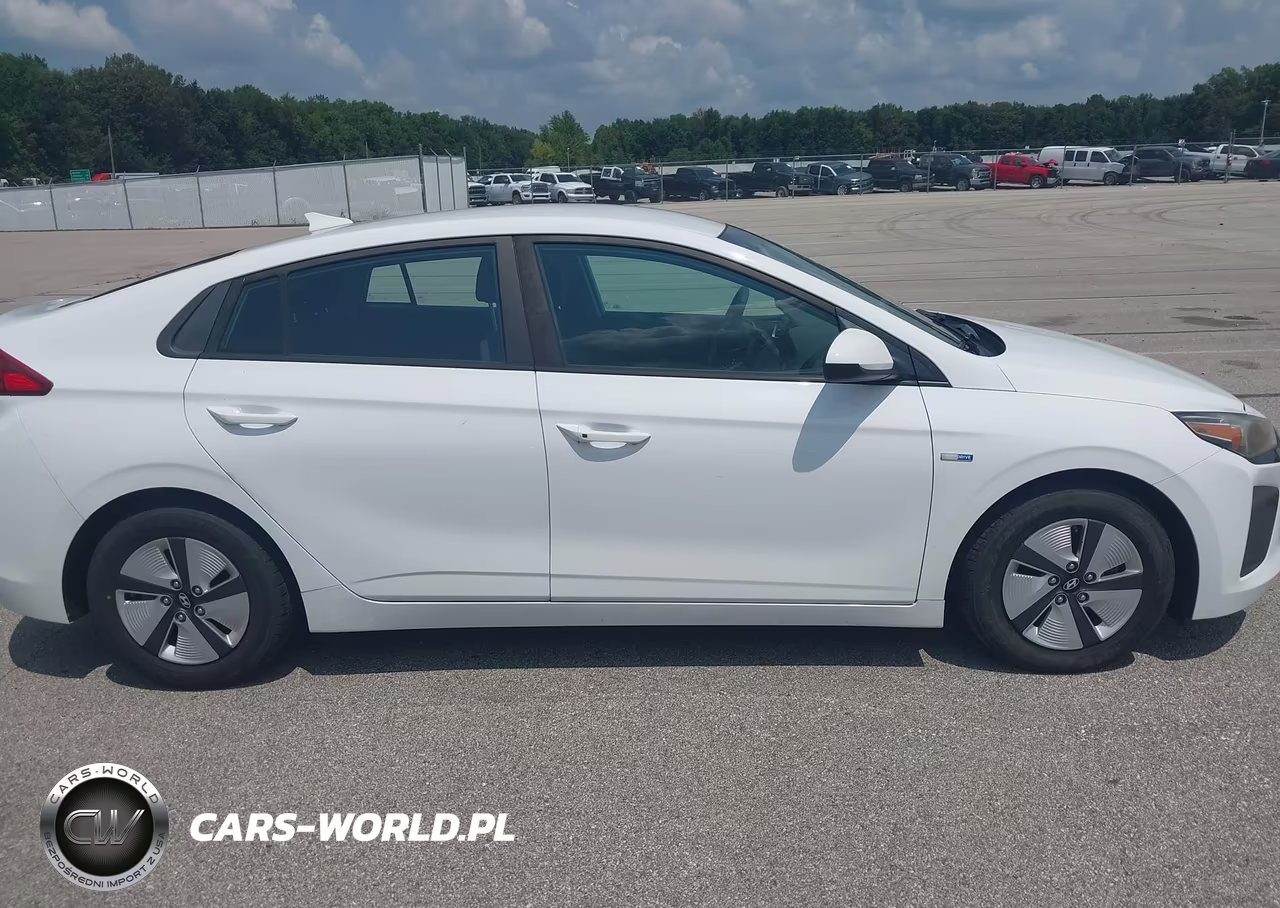 2018 Hyundai Ioniq Hybrid Blue VIN:KMHC65LC7JU076318 - 13