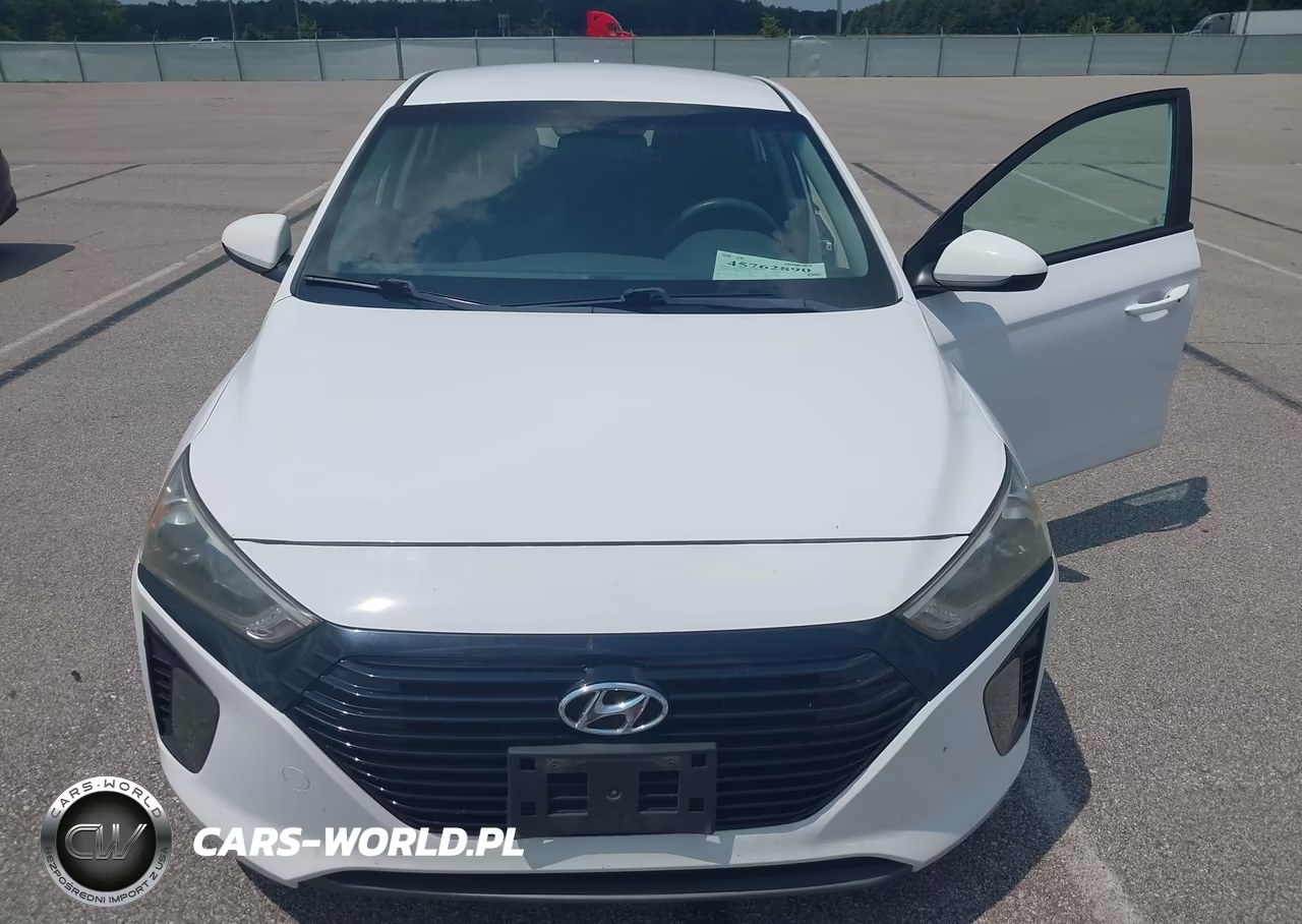 2018 Hyundai Ioniq Hybrid Blue VIN:KMHC65LC7JU076318 - 6