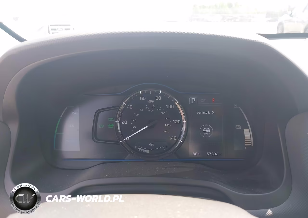 2018 Hyundai Ioniq Hybrid Blue VIN:KMHC65LC7JU076318 - 7