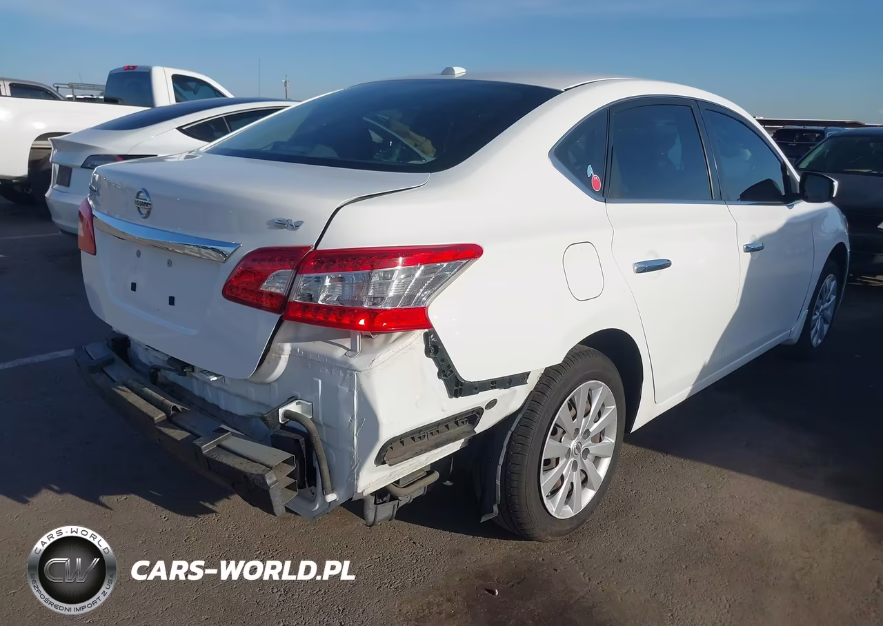 2015 Nissan Sentra Sv VIN:3N1AB7APXFL695671 - 4