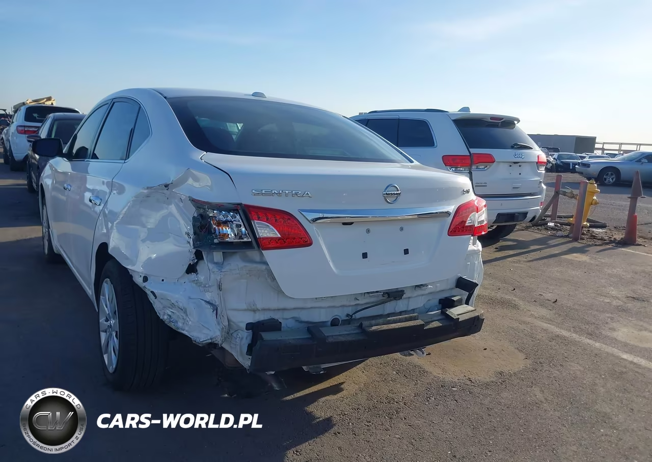 2015 Nissan Sentra Sv VIN:3N1AB7APXFL695671 - 6