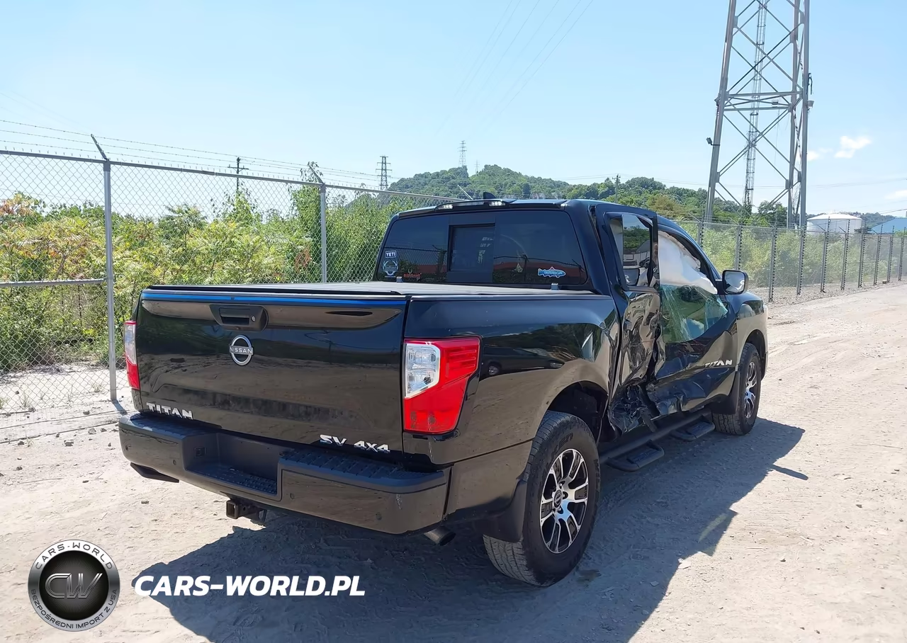 2023 Nissan Titan Sv 4X4 VIN:1N6AA1ED7PN108211 - 4