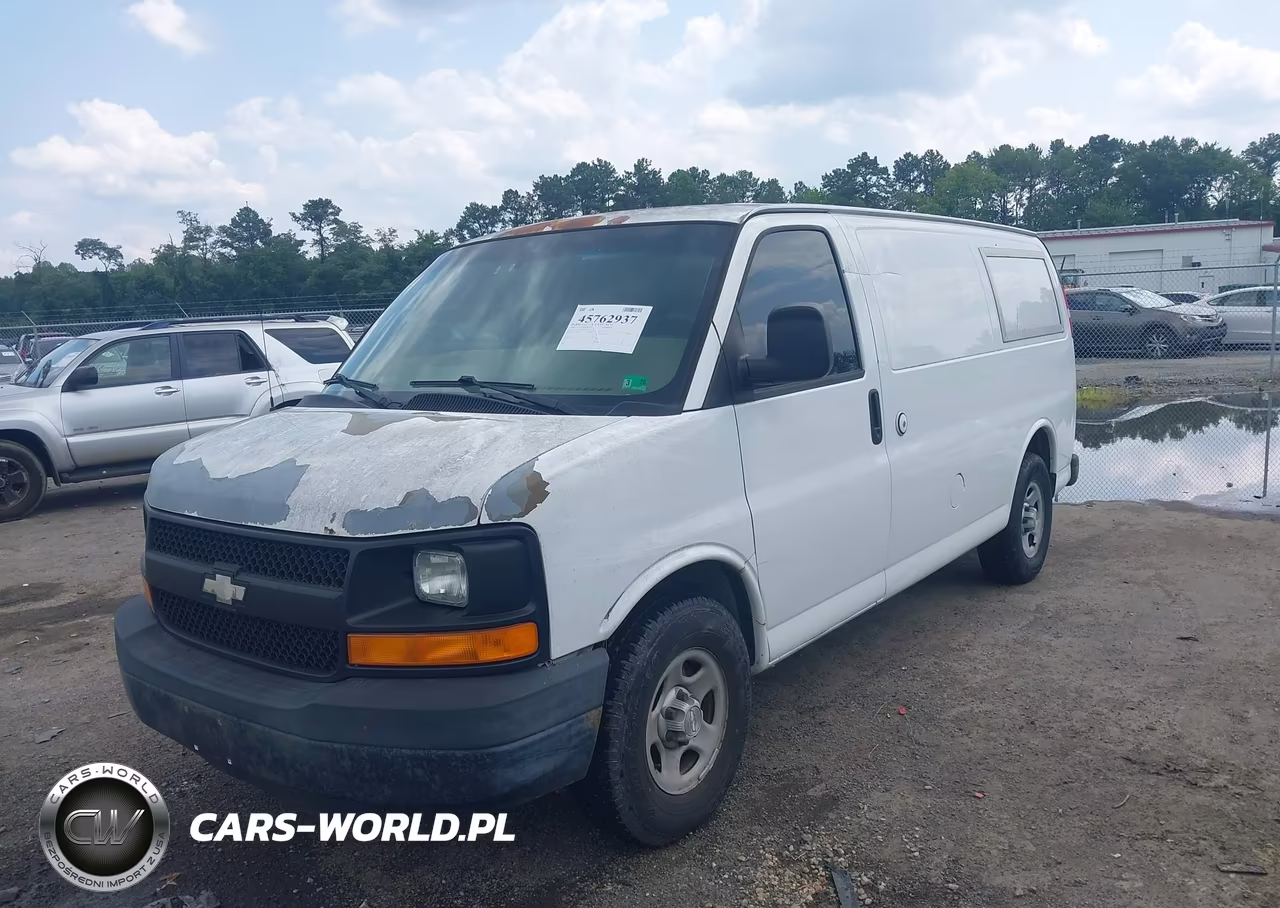 2008 Chevrolet Express Work Van VIN:1GCFG15X581220709 - 2