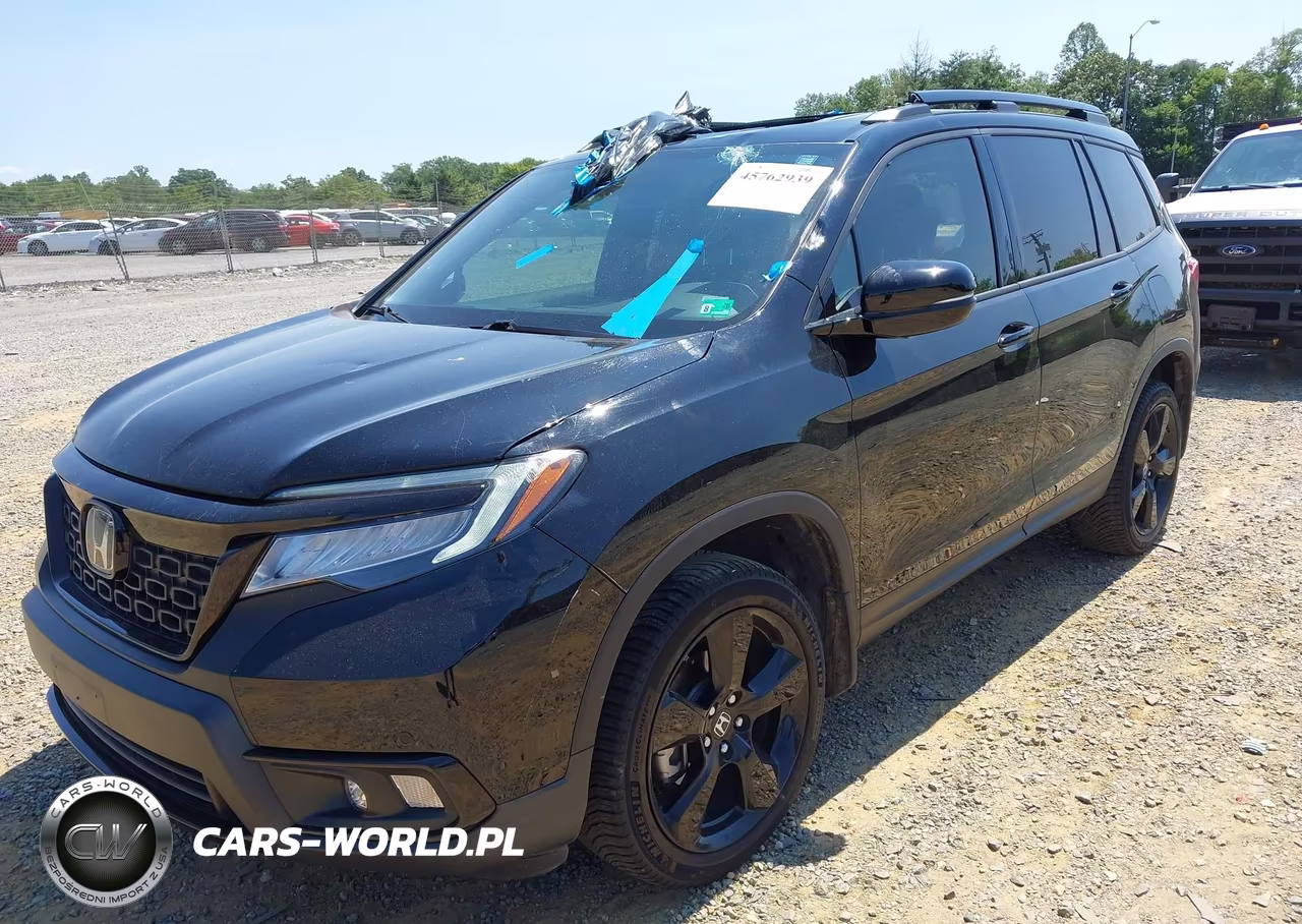 2020 Honda Passport Awd Elite VIN:5FNYF8H02LB003718 - 2