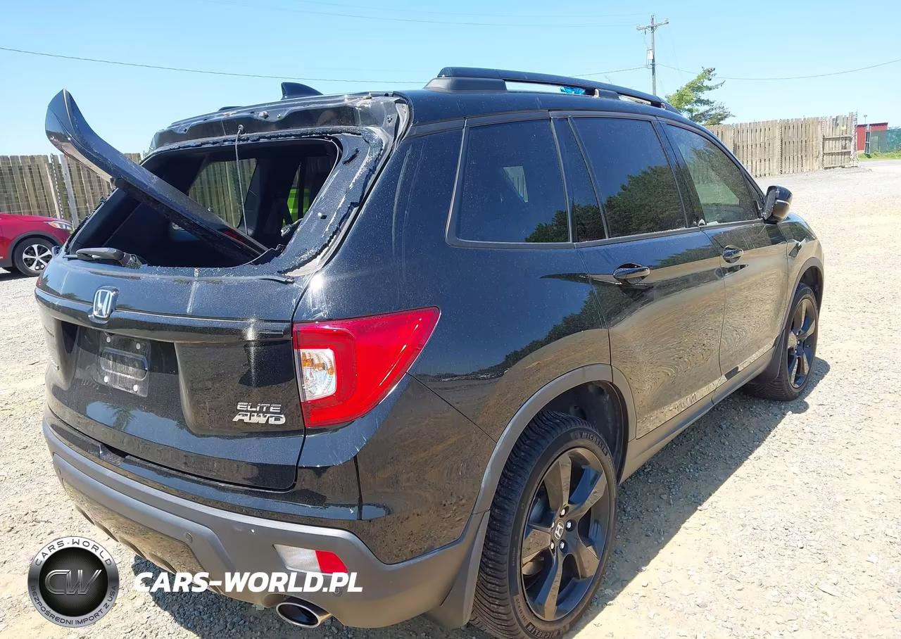 2020 Honda Passport Awd Elite VIN:5FNYF8H02LB003718 - 4