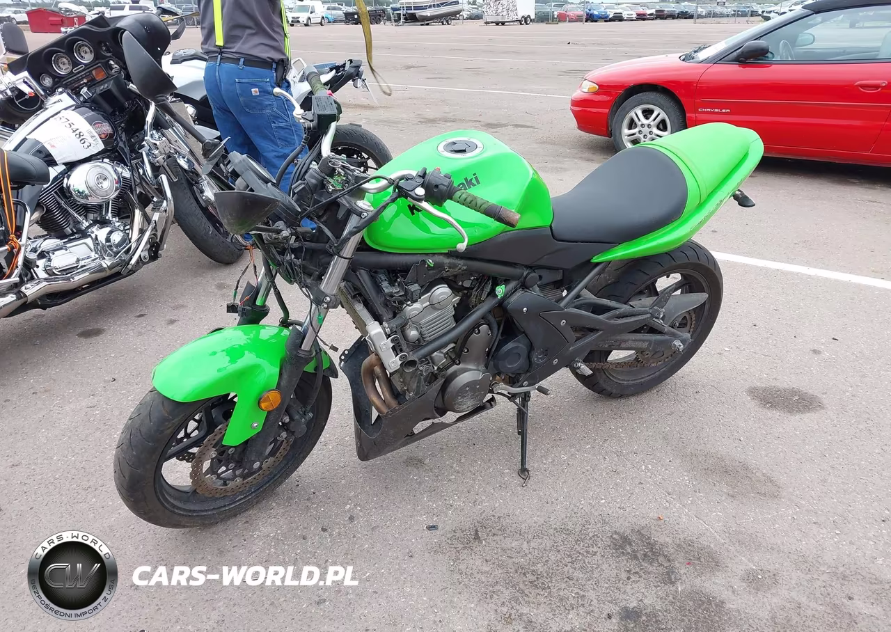 2008 Kawasaki Ex650 A VIN:JKAEXEA198A038297 - 2