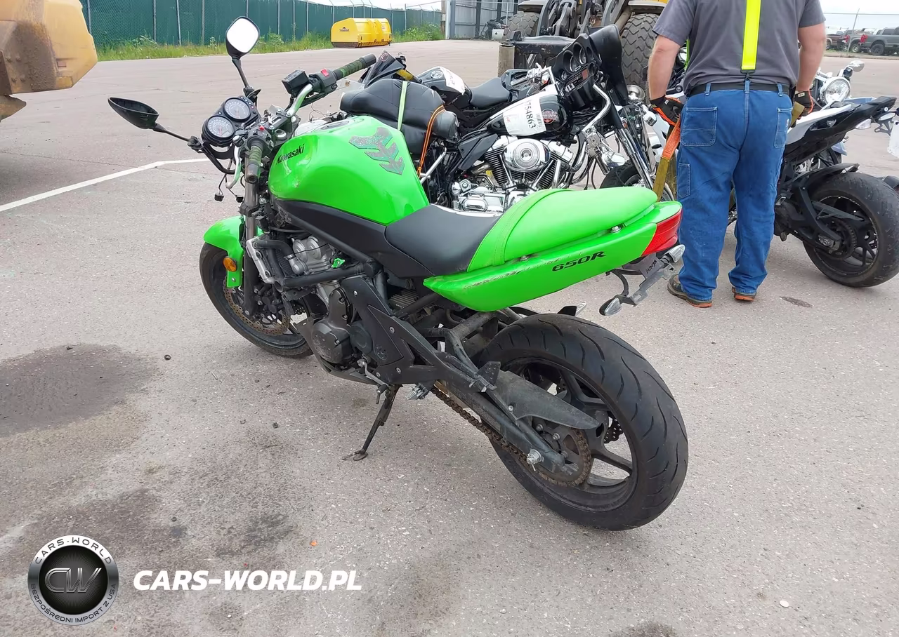 2008 Kawasaki Ex650 A VIN:JKAEXEA198A038297 - 3