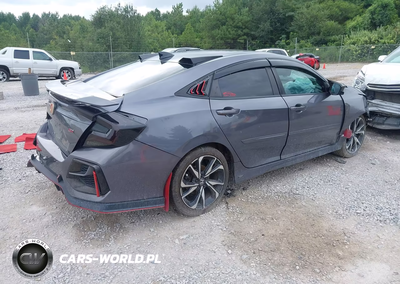 2020 Honda Civic Si Sedan VIN:2HGFC1E53LH701810 - 4