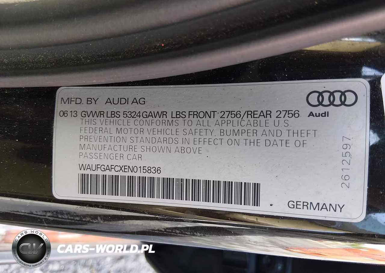 2014 Audi A6 3.0T Premium Plus VIN:WAUFGAFCXEN015836 - 9