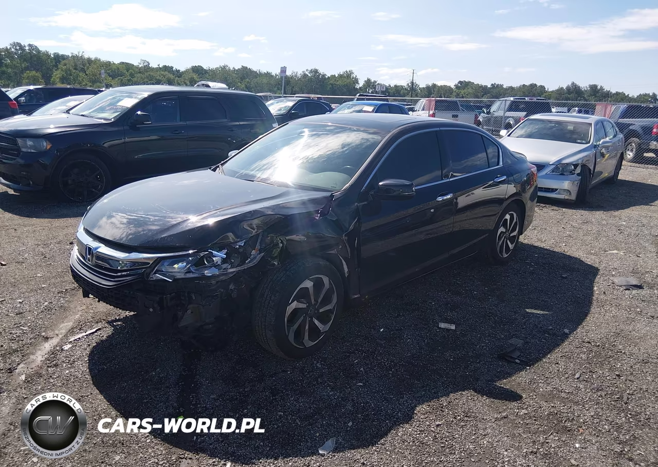 2017 Honda Accord Ex-L V6 VIN:1HGCR3F01HA025704 - 2