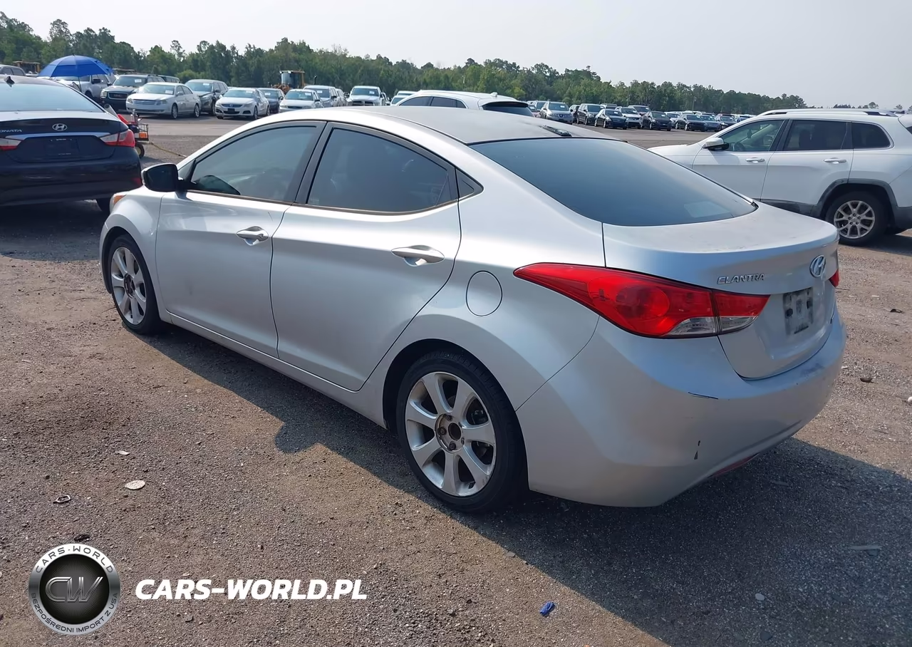 2013 Hyundai Elantra Limited VIN:5NPDH4AE1DH203984 - 3