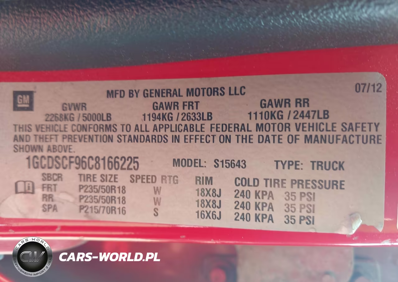 2012 Chevrolet Colorado Lt W-1Lt VIN:1GCDSCF96C8166225 - 9