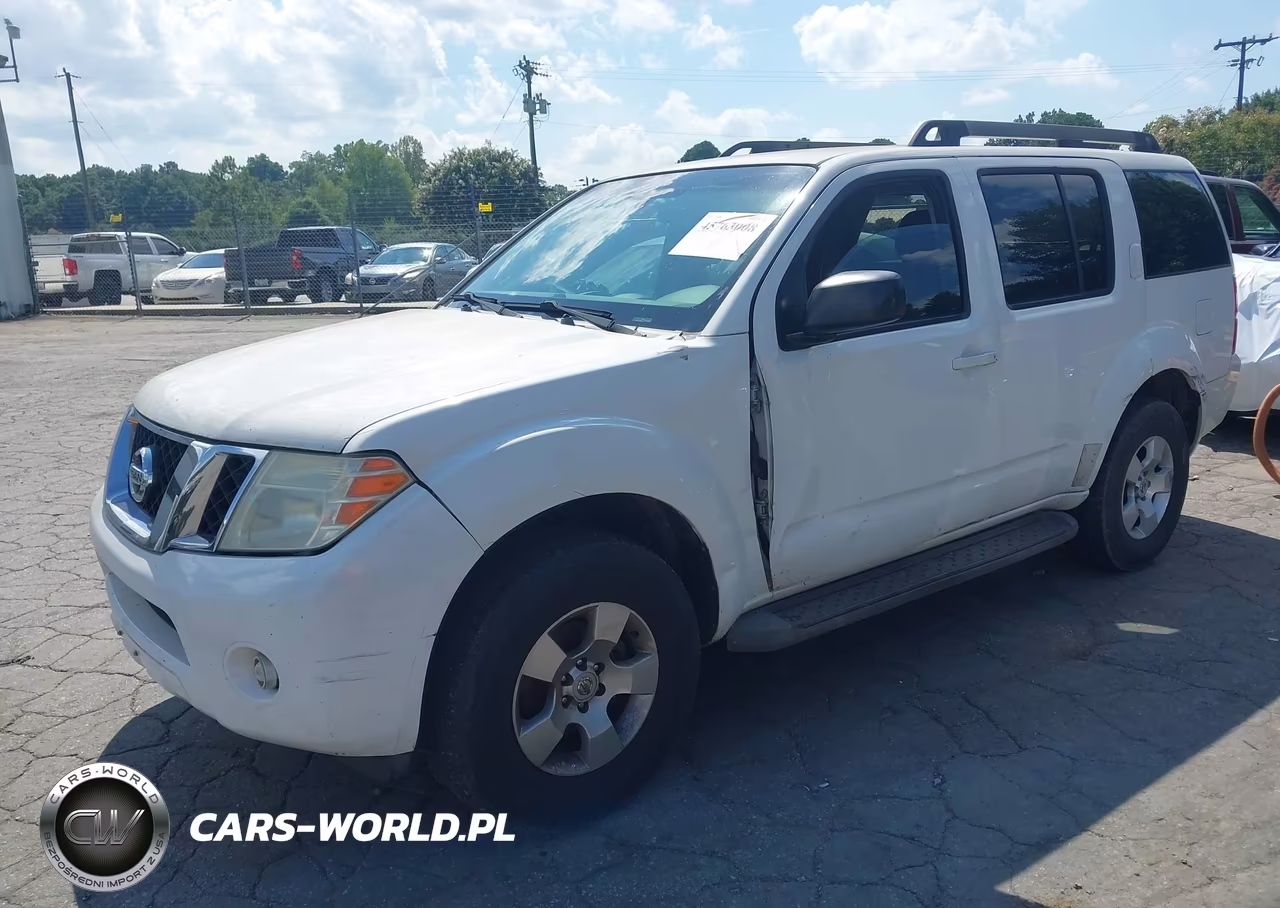 2008 Nissan Pathfinder S VIN:5N1AR18B38C623947 - 2