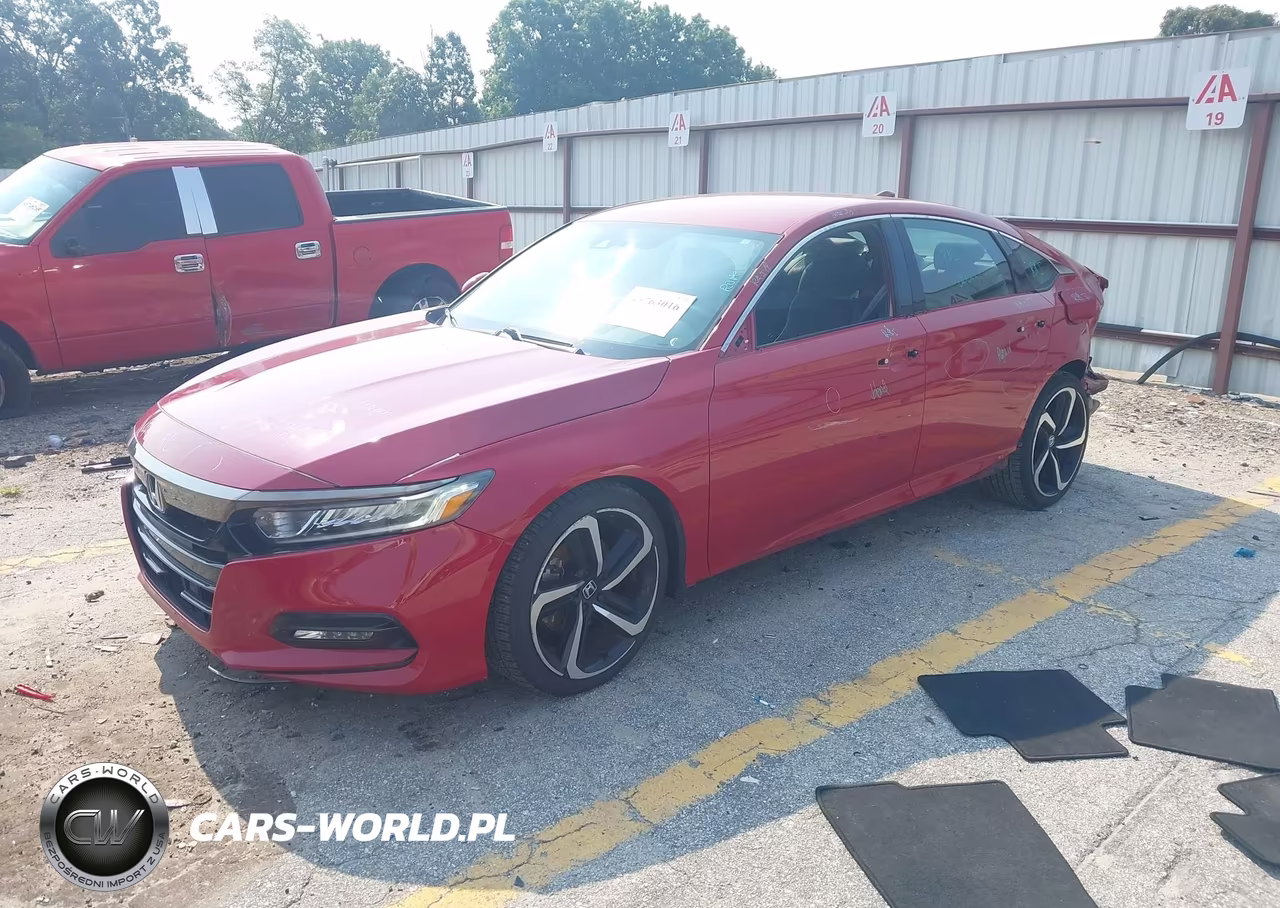 2018 Honda Accord Sport VIN:1HGCV1F35JA015385 - 2