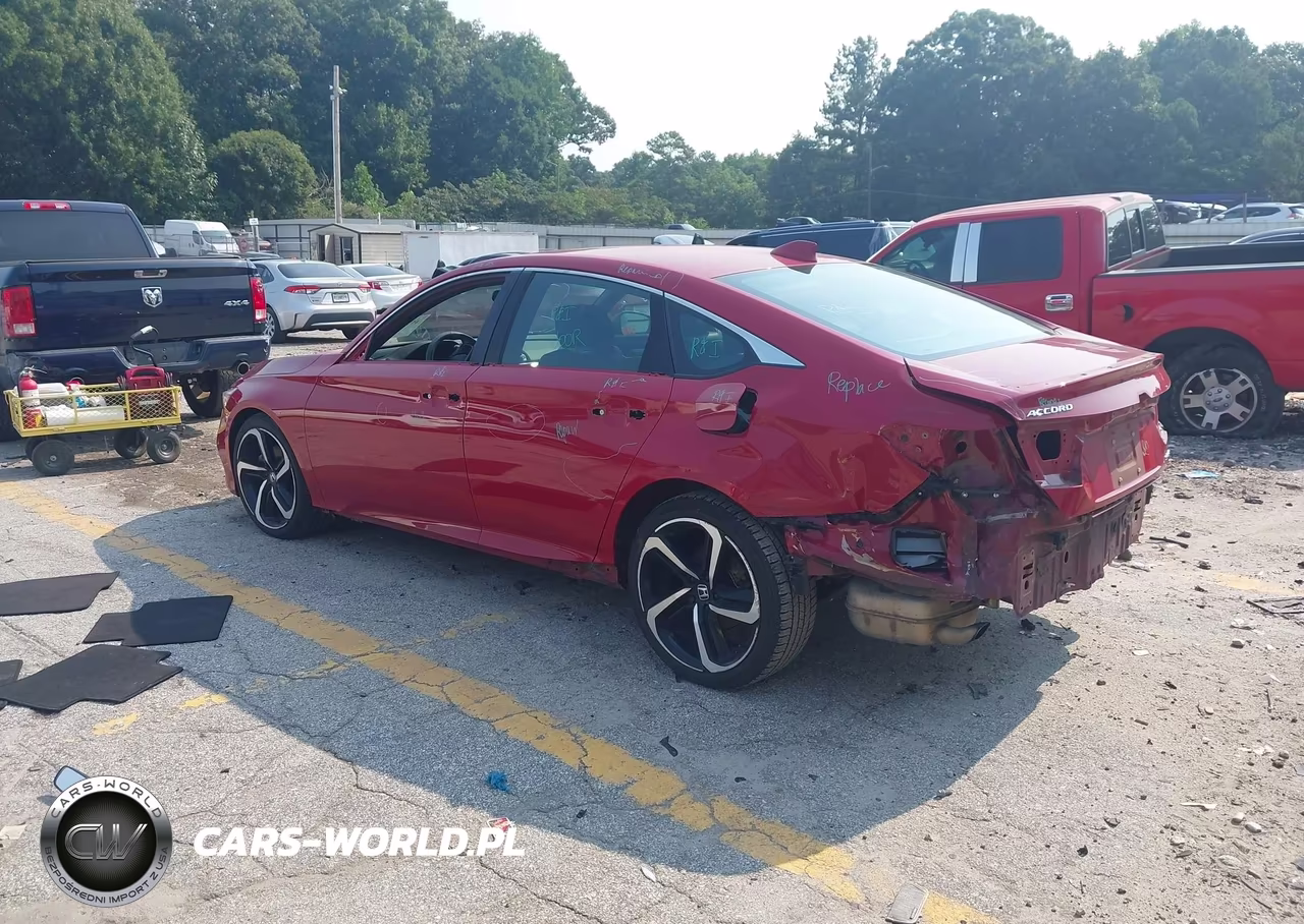 2018 Honda Accord Sport VIN:1HGCV1F35JA015385 - 3