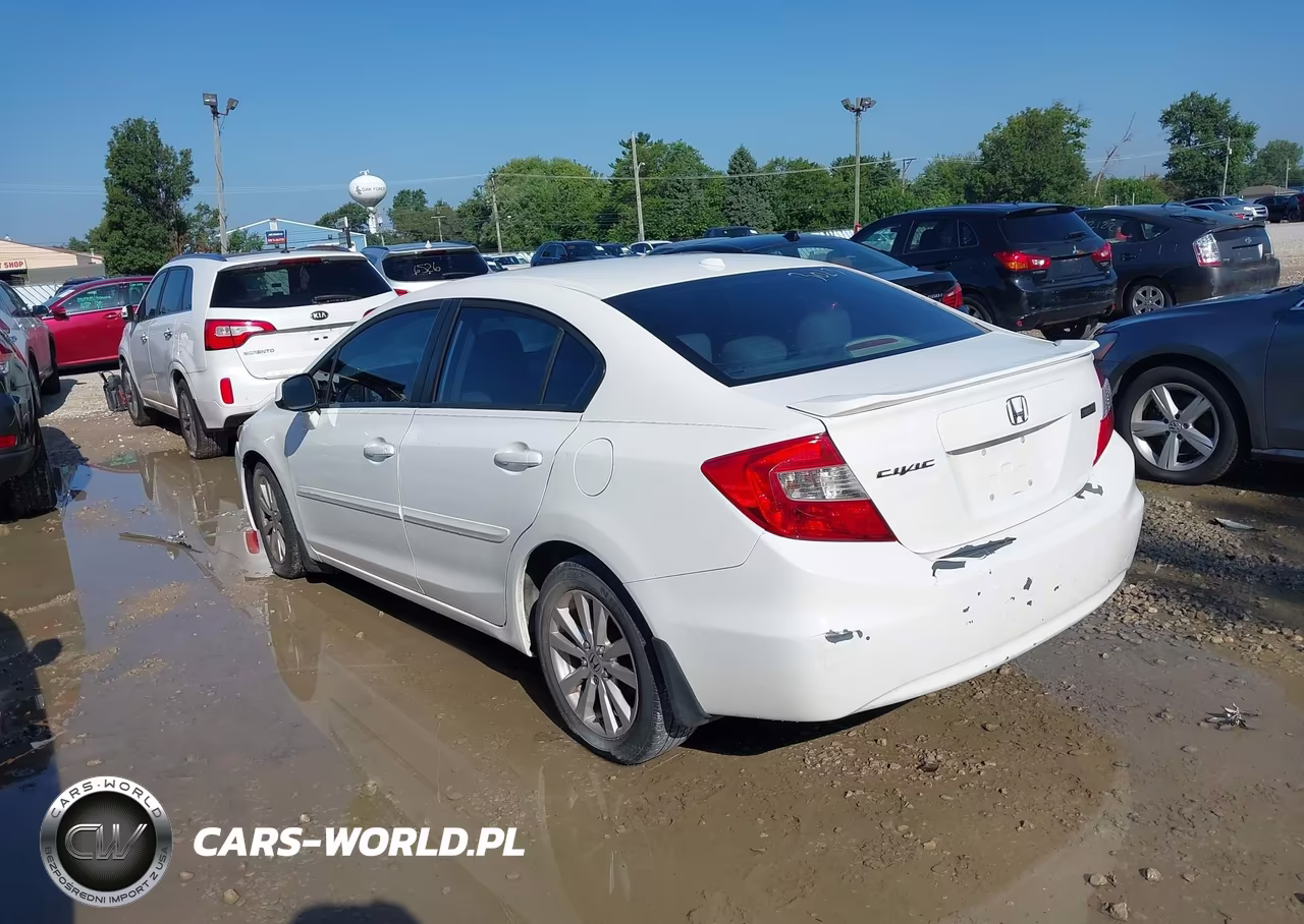 2012 Honda Civic Ex-L VIN:19XFB2F99CE030373 - 3