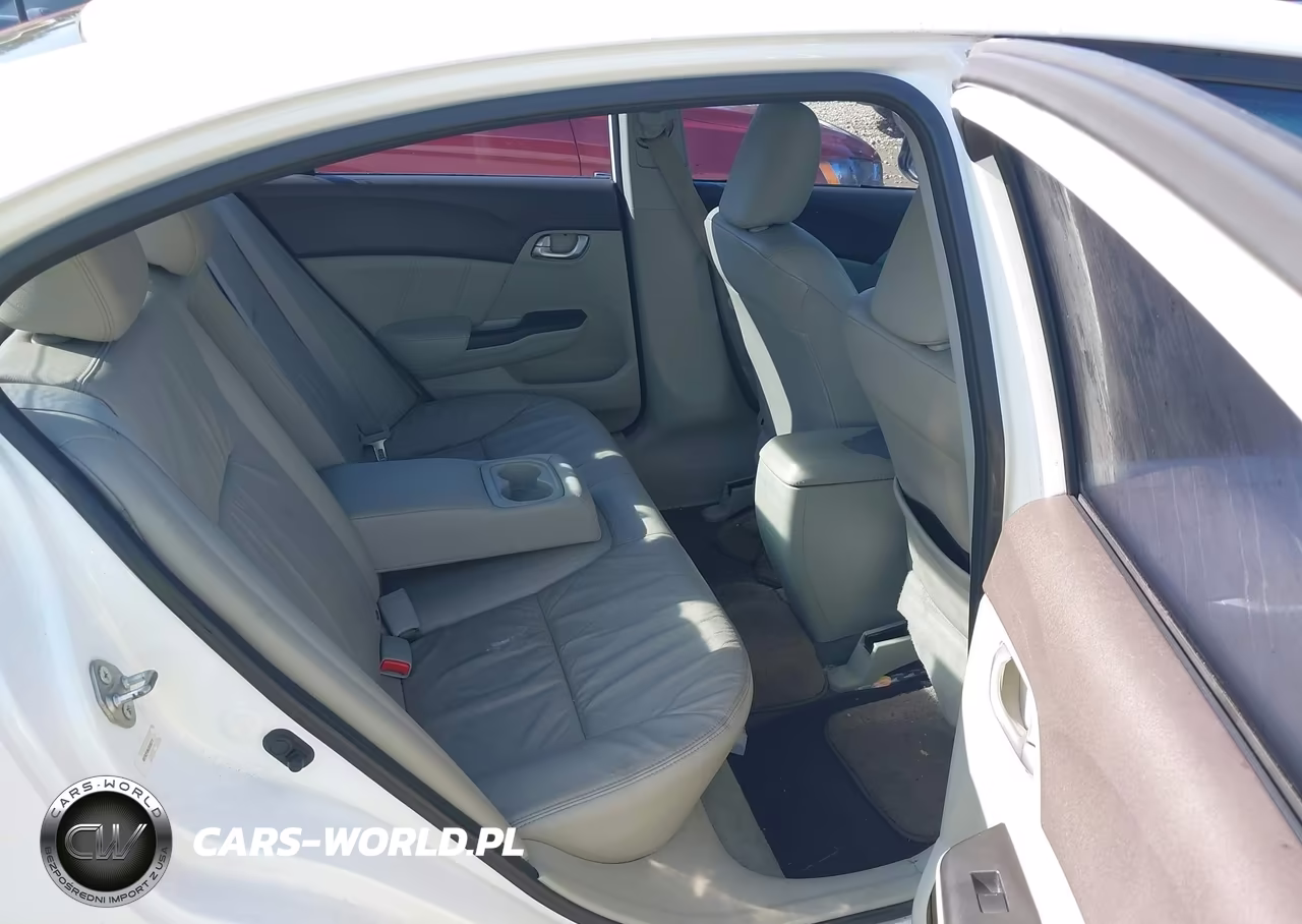 2012 Honda Civic Ex-L VIN:19XFB2F99CE030373 - 8