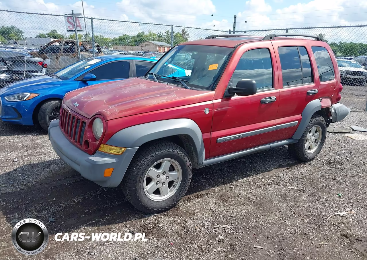 2005 Jeep Liberty Sport VIN:1J4GL48K85W644587 - 2