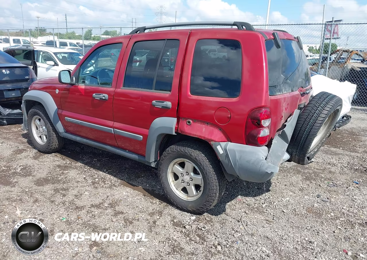 2005 Jeep Liberty Sport VIN:1J4GL48K85W644587 - 3