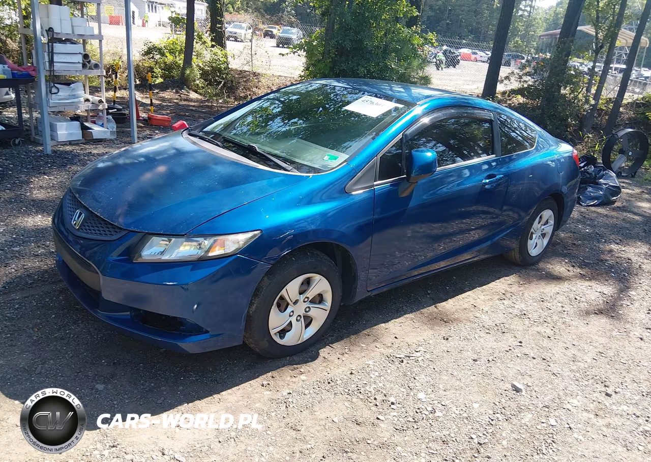 2013 Honda Civic Lx VIN:2HGFG3B50DH507161 - 2