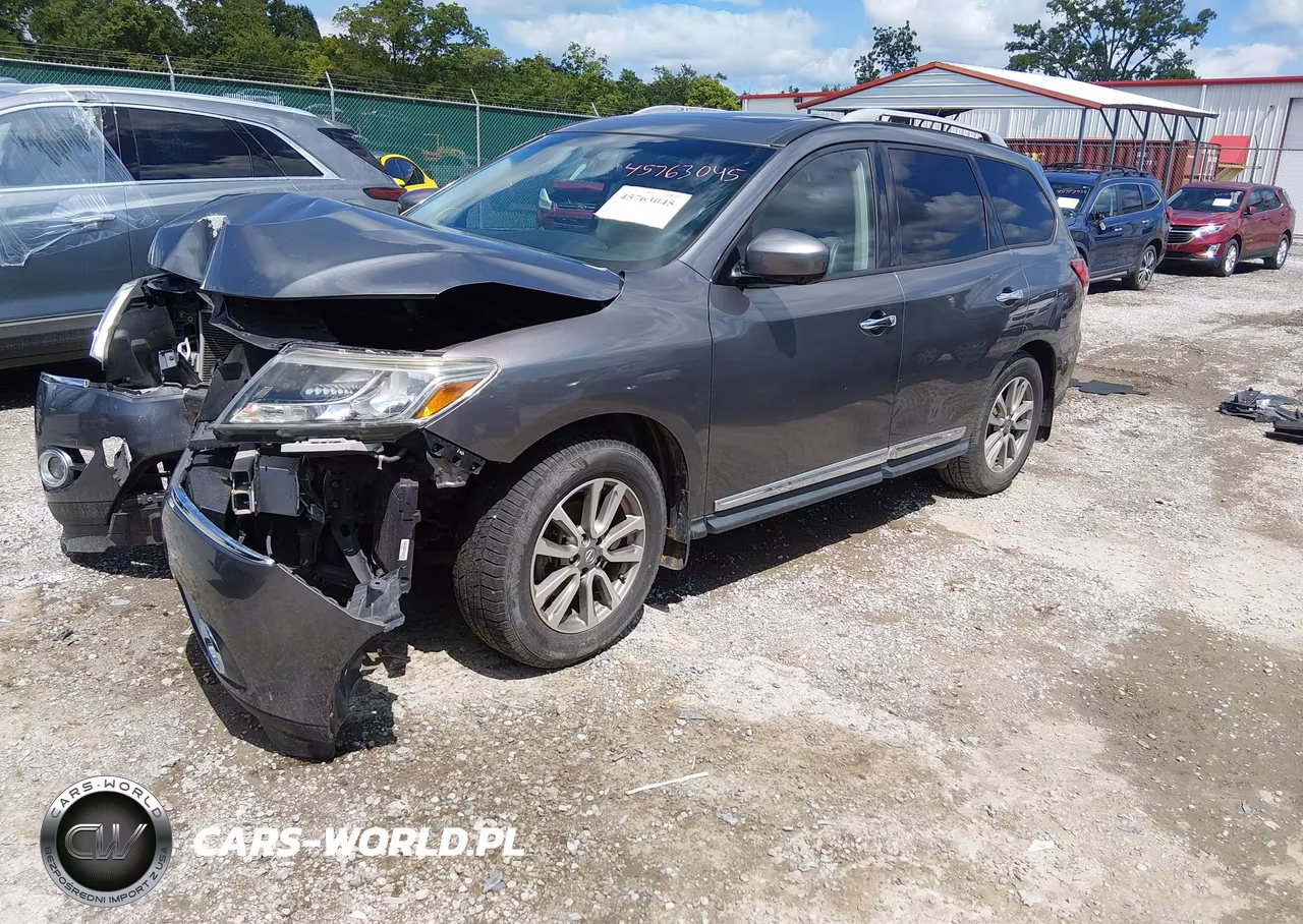 2015 Nissan Pathfinder Sl VIN:5N1AR2MM3FC712329 - 2