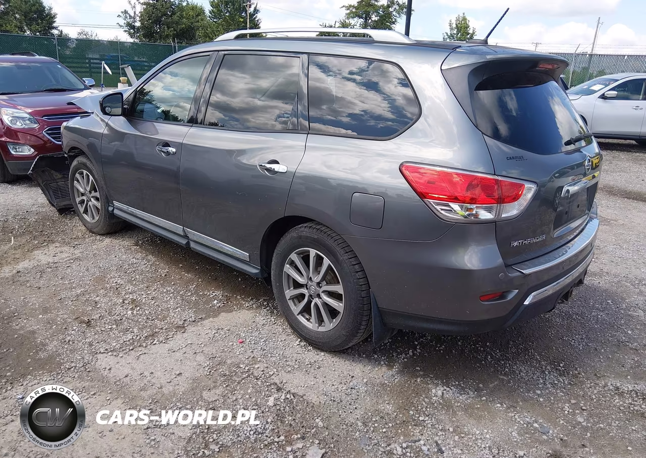 2015 Nissan Pathfinder Sl VIN:5N1AR2MM3FC712329 - 3