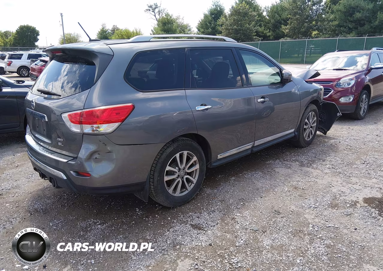 2015 Nissan Pathfinder Sl VIN:5N1AR2MM3FC712329 - 4