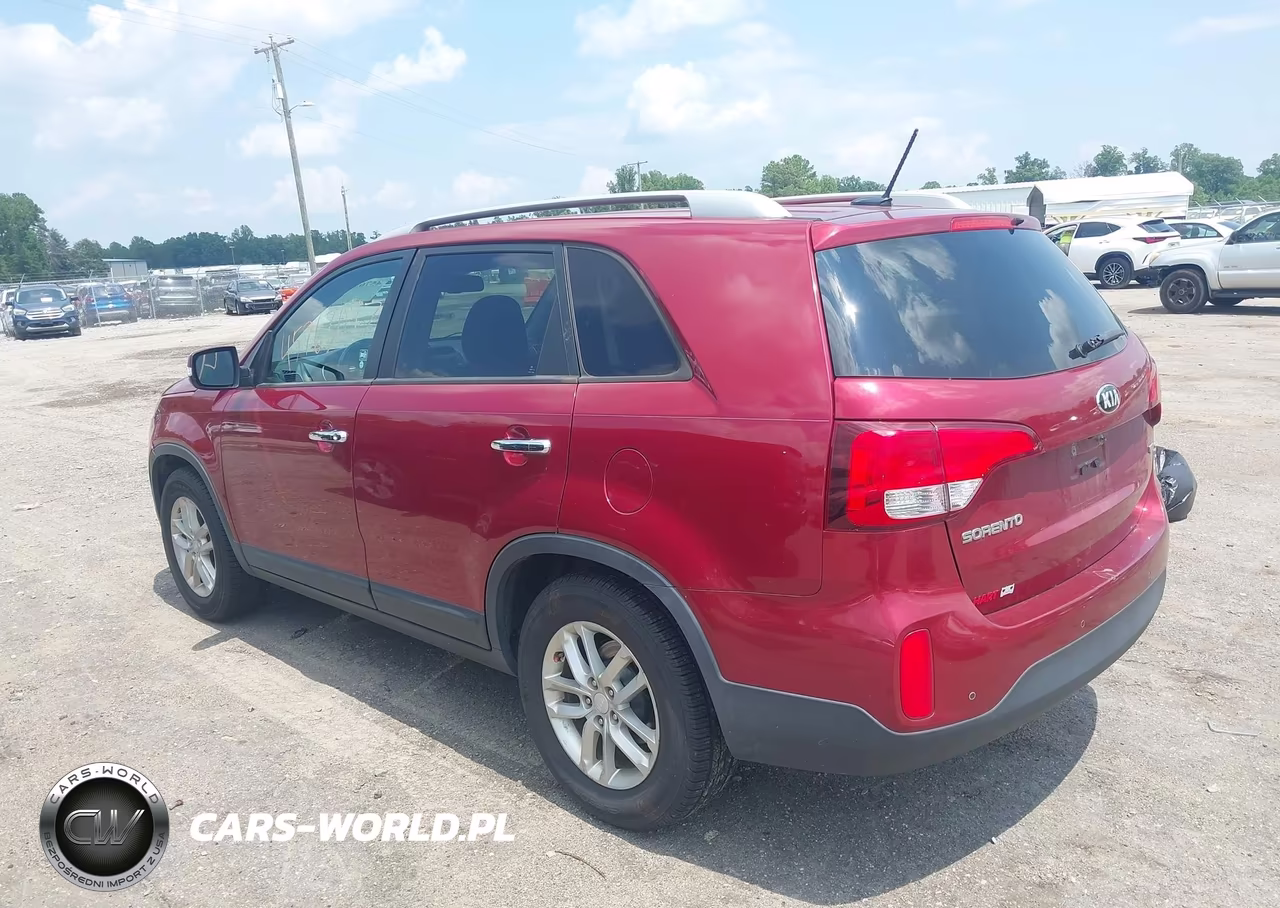 2015 Kia Sorento Lx VIN:5XYKT3A67FG662245 - 3
