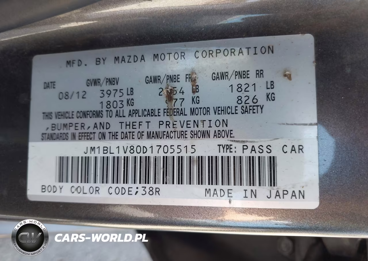 2013 Mazda Mazda3 I Touring VIN:JM1BL1V80D1705515 - 9