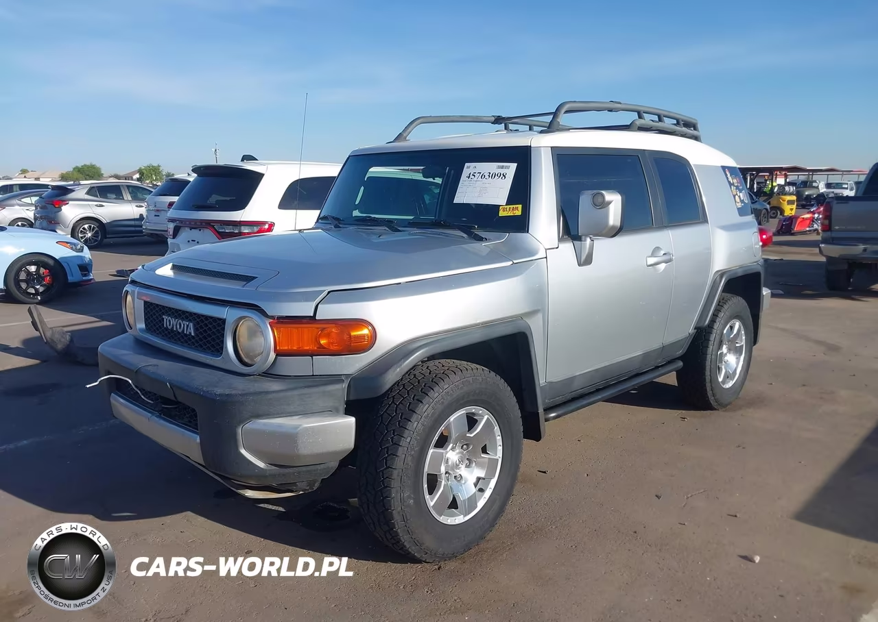 2007 Toyota Fj Cruiser VIN:JTEZU11F370001573 - 2