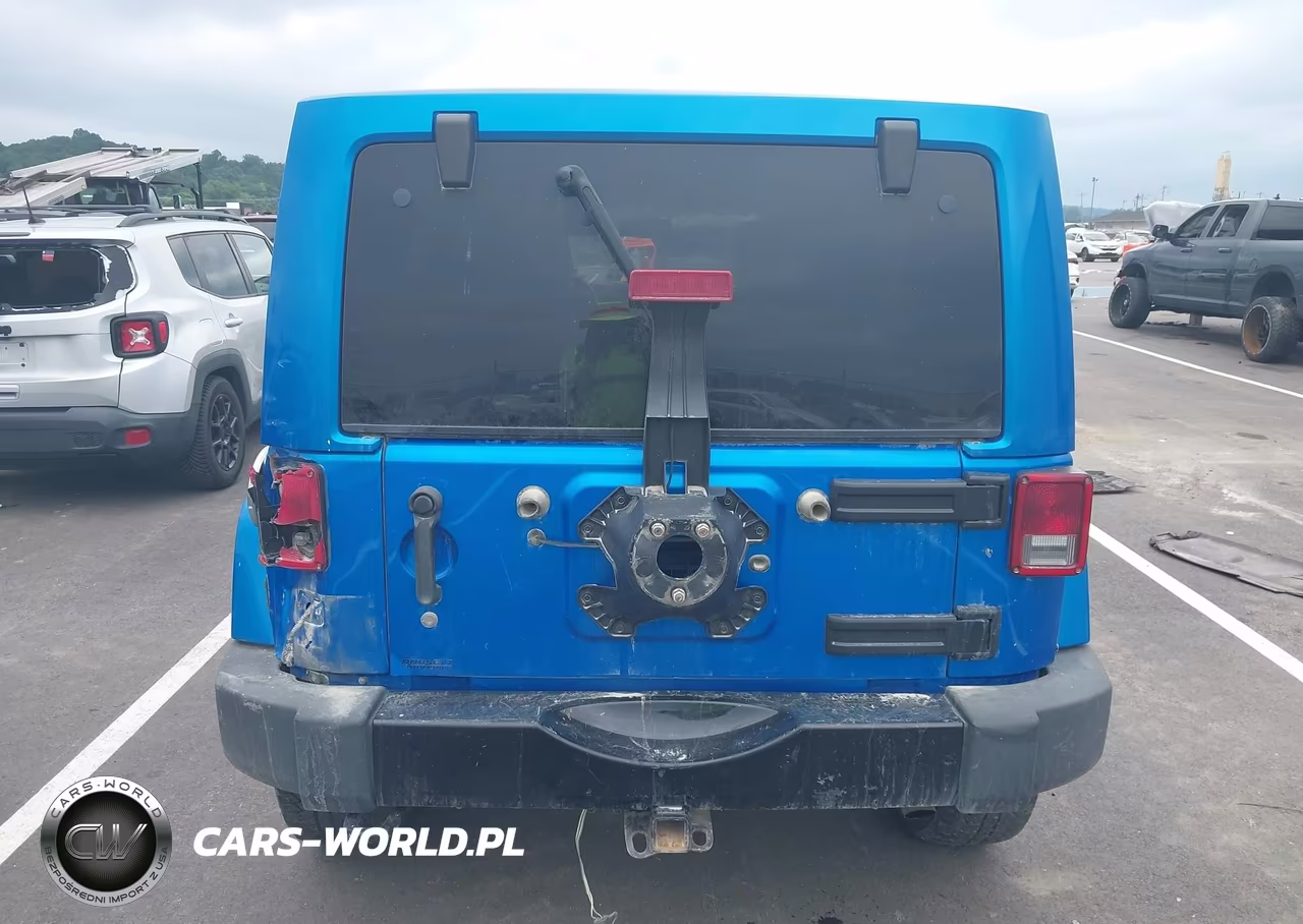 2014 Jeep Wrangler Unlimited Polar Edition VIN:1C4HJWEG6EL123770 - 16