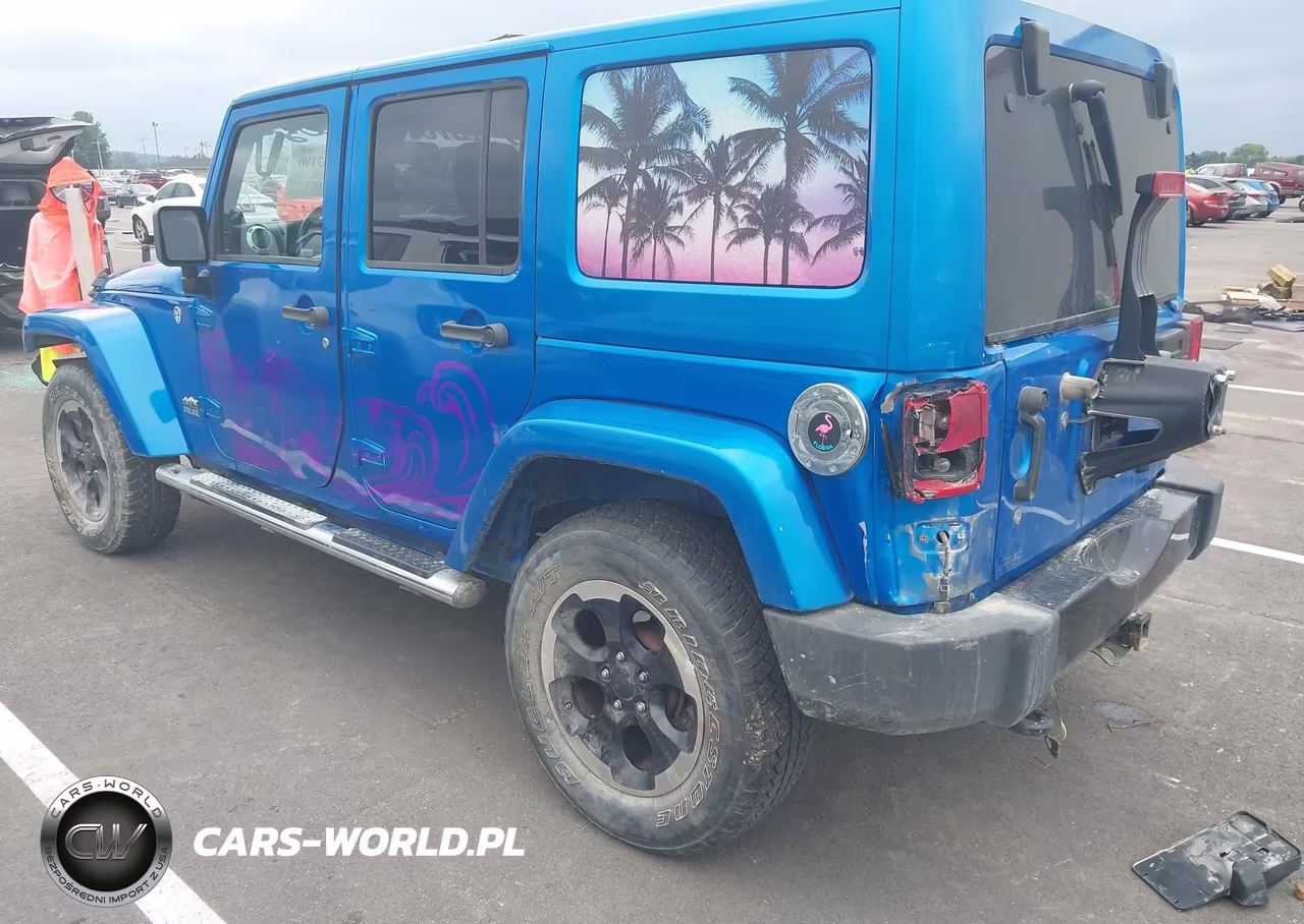 2014 Jeep Wrangler Unlimited Polar Edition VIN:1C4HJWEG6EL123770 - 3