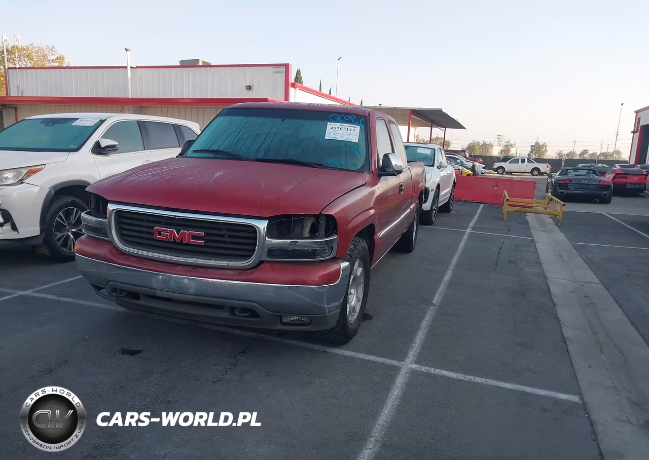 2000 GMC Sierra 1500 Sle VIN:2GTEC19T7Y1238508 - 2