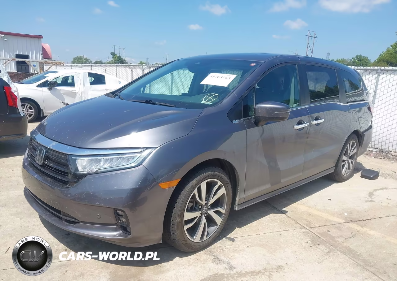 2022 Honda Odyssey Touring VIN:5FNRL6H8XNB039408 - 2