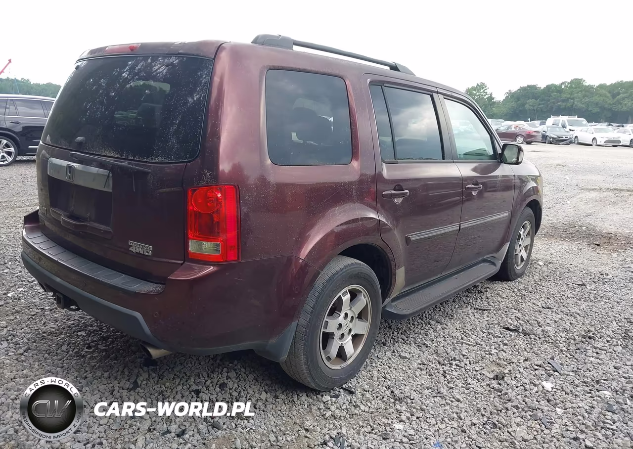2009 Honda Pilot Touring VIN:5FNYF38869B011595 - 4
