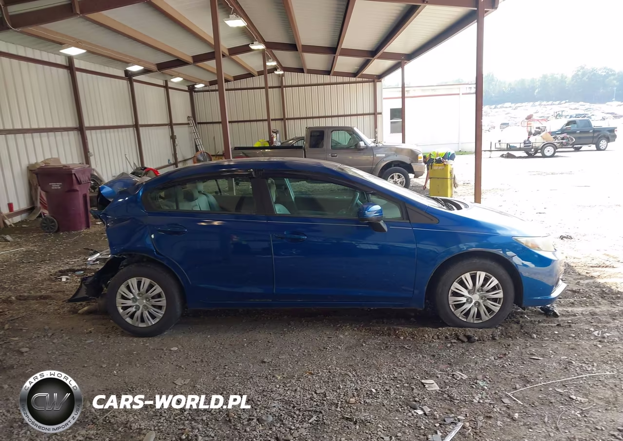 2014 Honda Civic Lx VIN:19XFB2F56EE008346 - 13