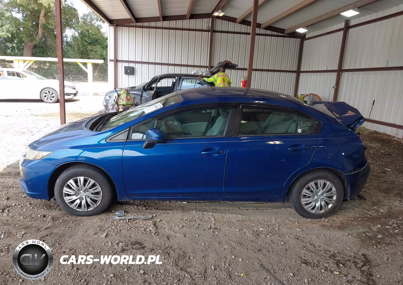 2014 Honda Civic Lx VIN:19XFB2F56EE008346 - 14