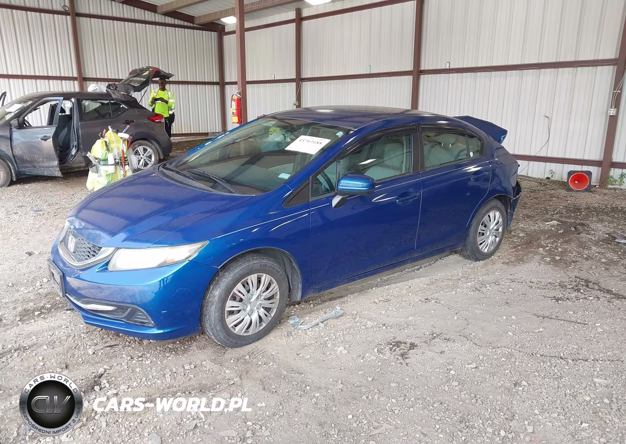 2014 Honda Civic Lx VIN:19XFB2F56EE008346 - 2