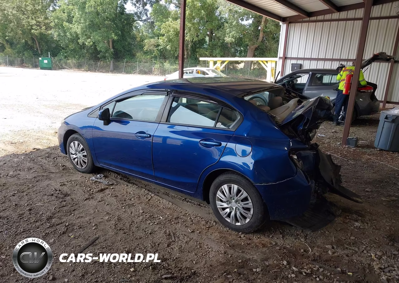 2014 Honda Civic Lx VIN:19XFB2F56EE008346 - 3