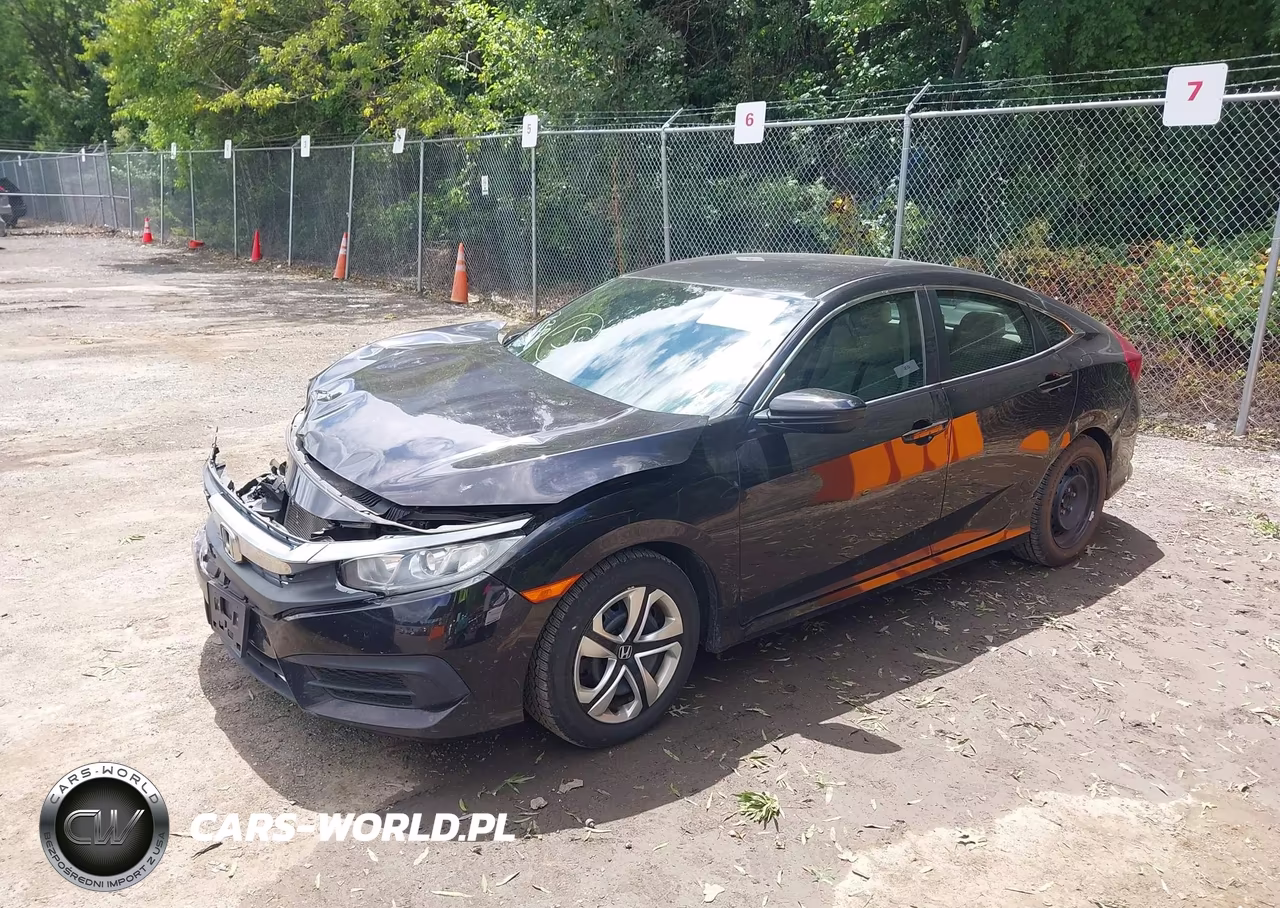 2018 Honda Civic Lx VIN:2HGFC2F57JH509825 - 2