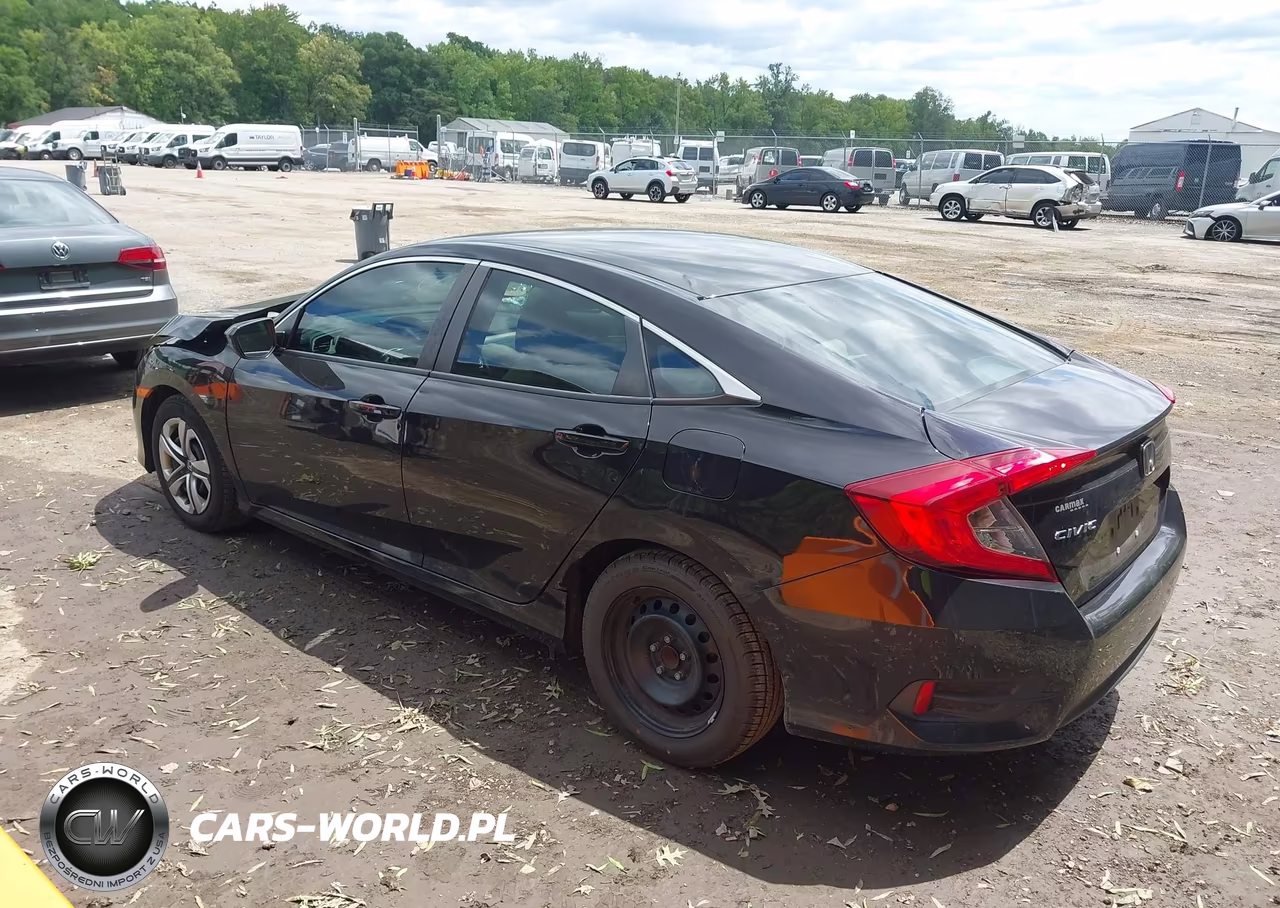 2018 Honda Civic Lx VIN:2HGFC2F57JH509825 - 3