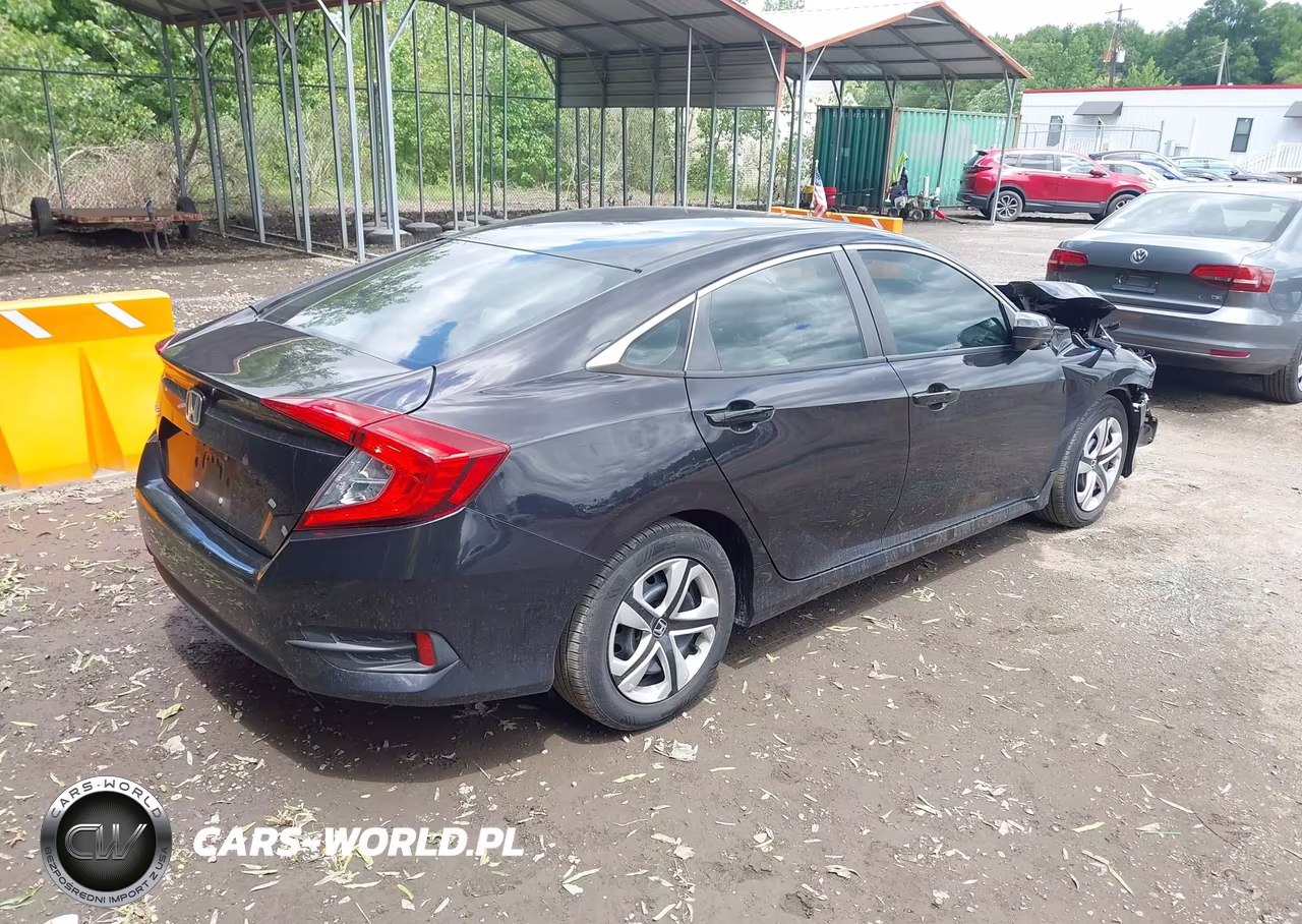2018 Honda Civic Lx VIN:2HGFC2F57JH509825 - 4